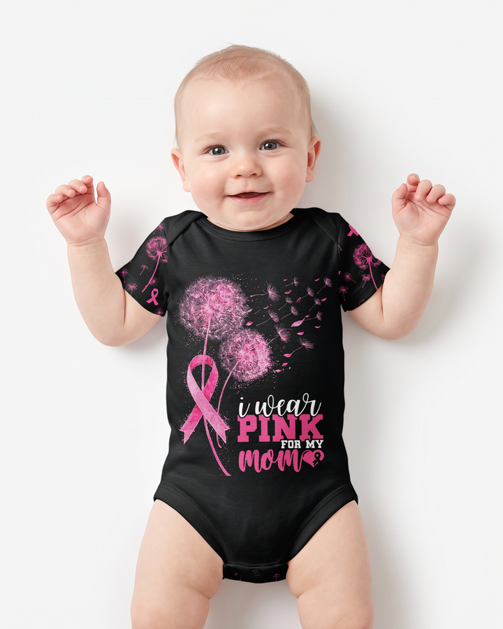 Dandelion Pink For Mom Bamboo Bodysuit