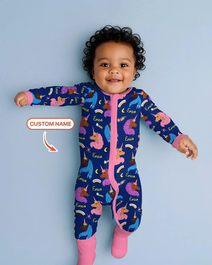 African Astro Unicorn Bamboo Convertible Zippy
