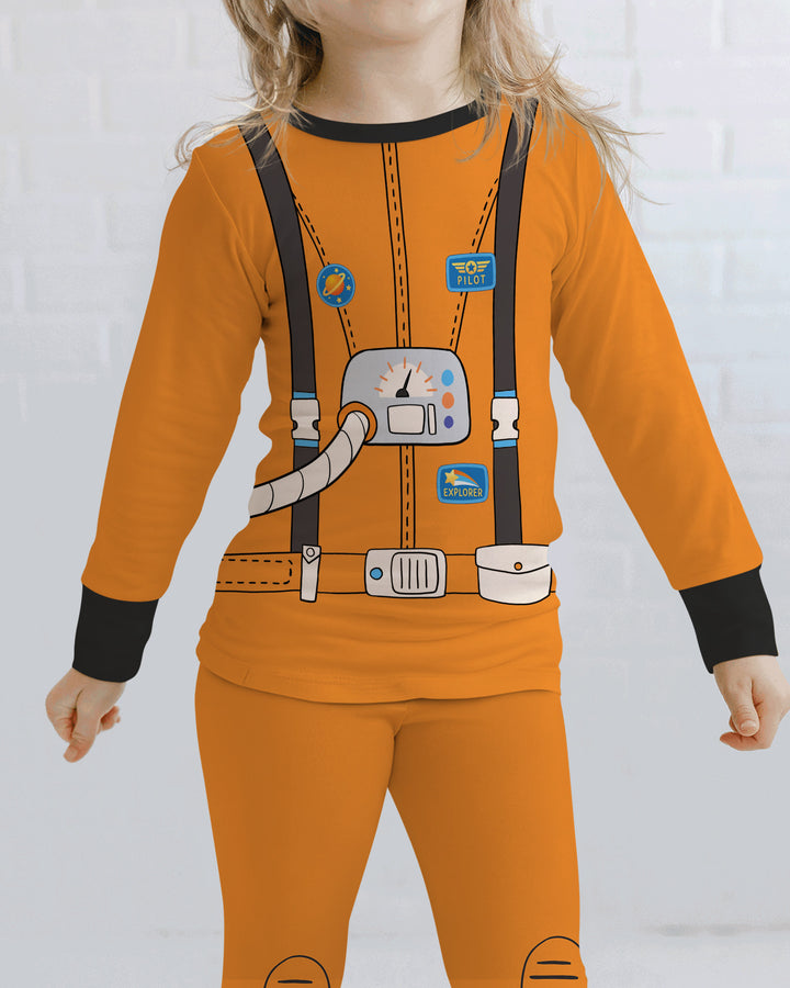 Template Bamboo Two Piece Long Sleeve Pyjamas Set