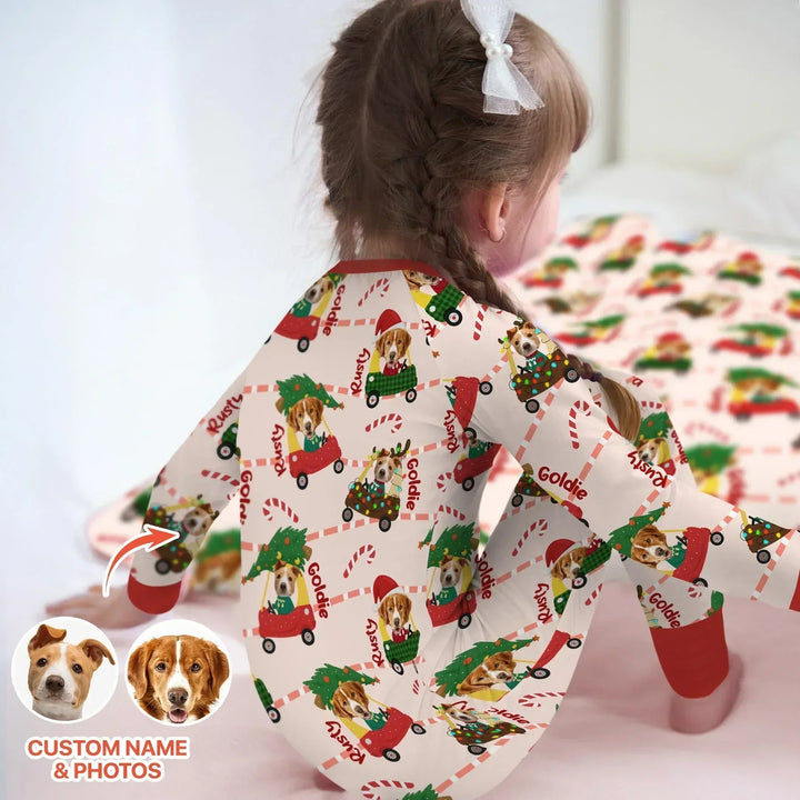 Custom Pet Photo Christmas Tikes Car Bamboo Convertible Zippy