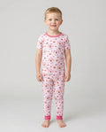 Love Makes Family Bamboo Two Piece Short Sleeve Pajama Set