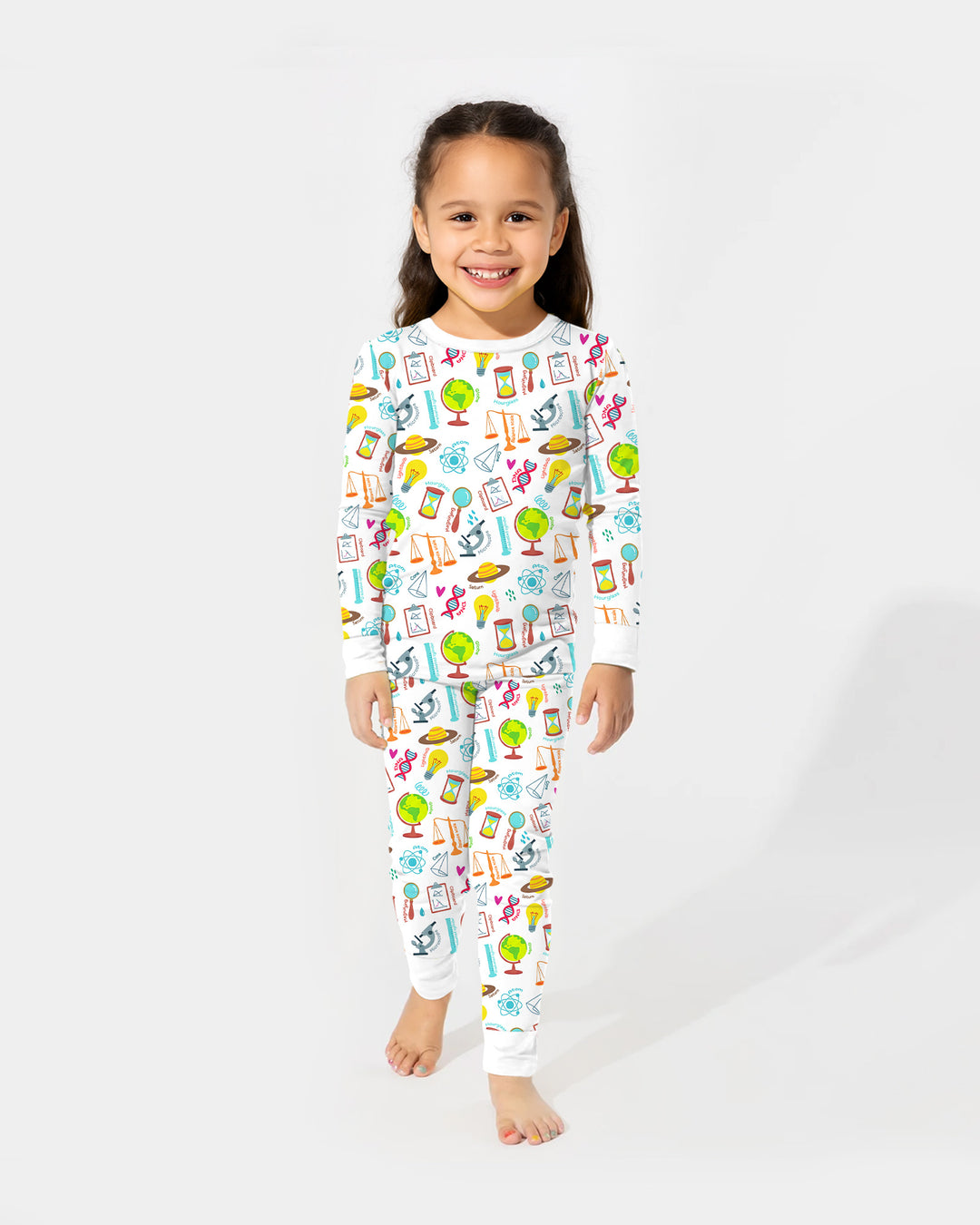 Template Bamboo Two Piece Long Sleeve Pyjamas Set