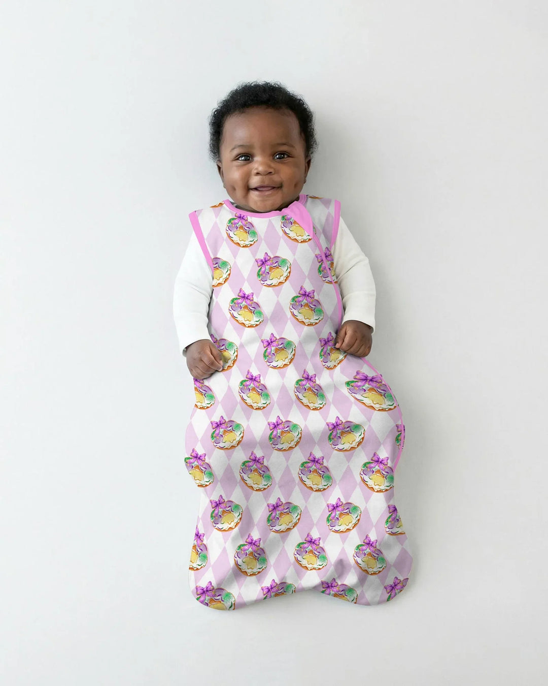Mardi Gras Donut Bamboo Sleep Bag