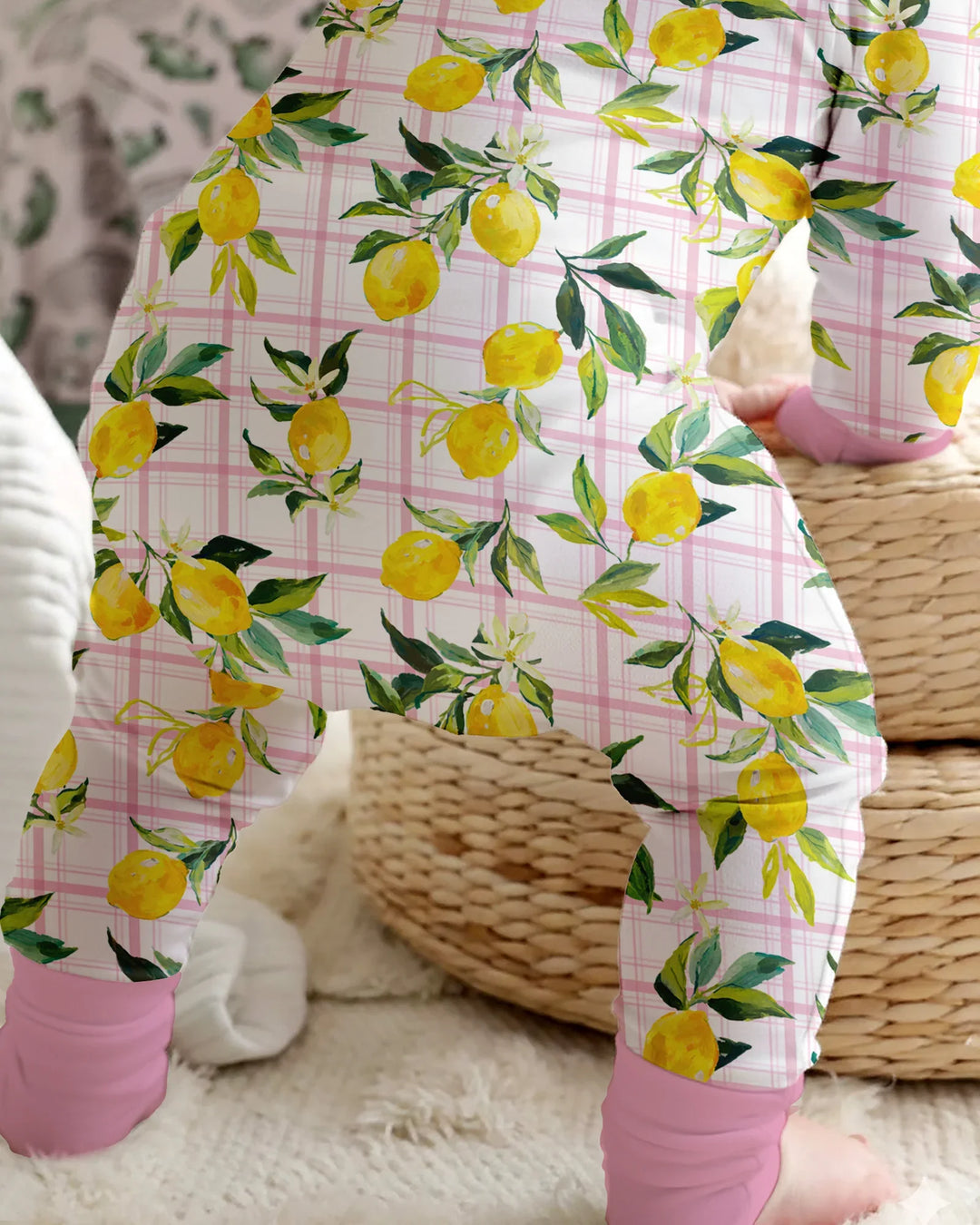 Mediterranean Lemons Family Matching Bamboo Convertible Zippy