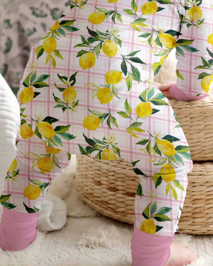 Mediterranean Lemons Family Matching Bamboo Convertible Zippy