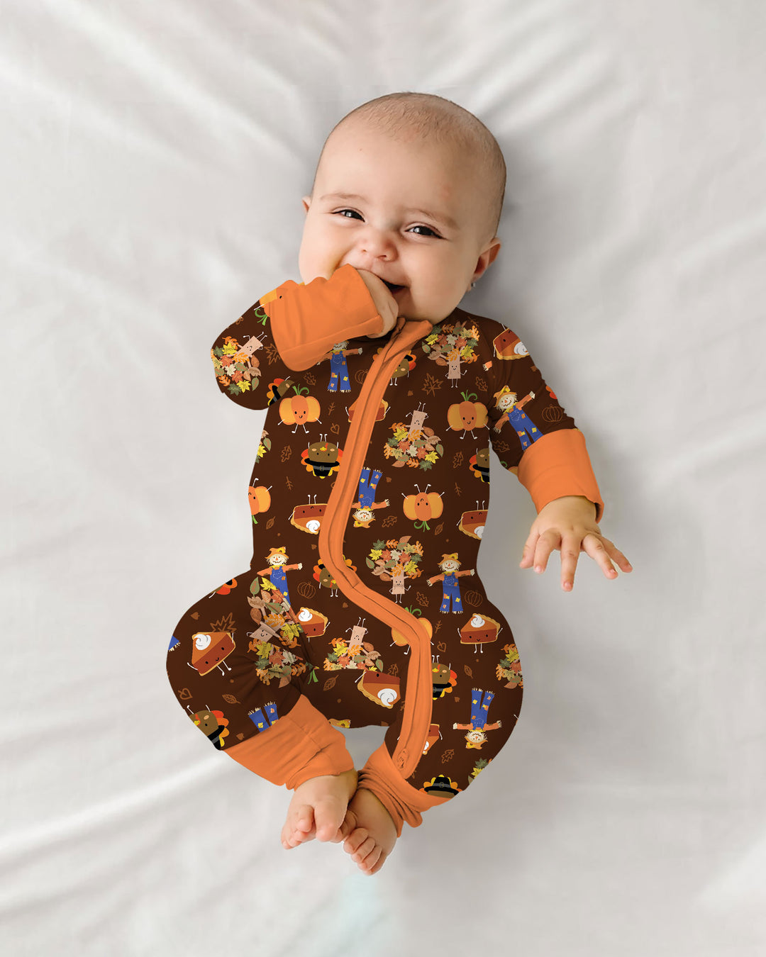 Thanksgiving Festive Bamboo Convertible Zippy