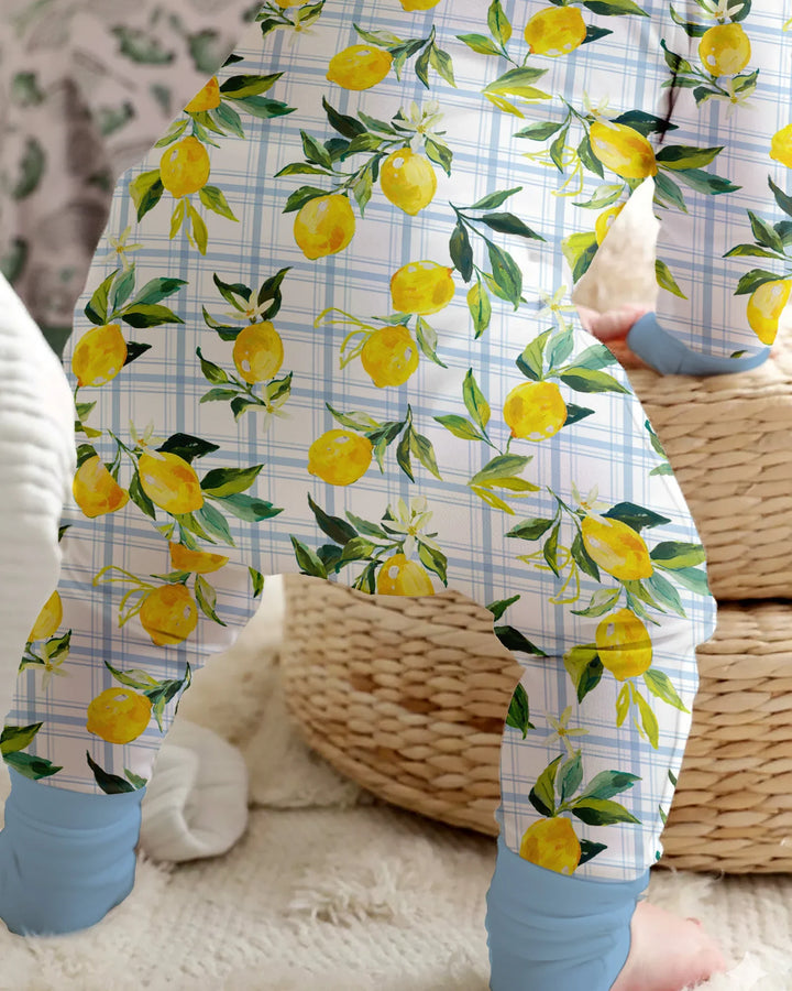 Mediterranean Lemons Family Matching Bamboo Convertible Zippy