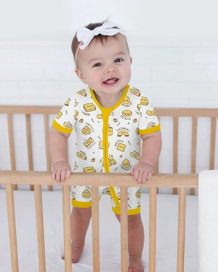Kawaii Pasta Bamboo Shorty Zippy