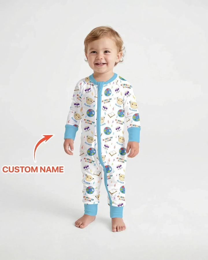 Custom Name Passover Afikoman Squad Bamboo Convertible Zippy