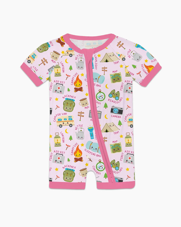 Little Camp Adventure Family Matching Shorty Zippy