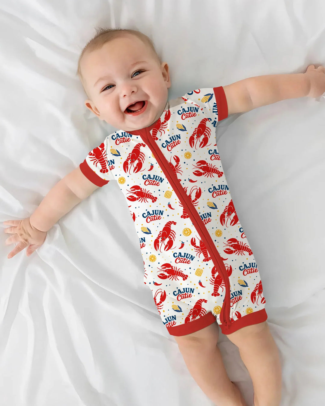 Cajun Cutie Bamboo Shorty Zippy