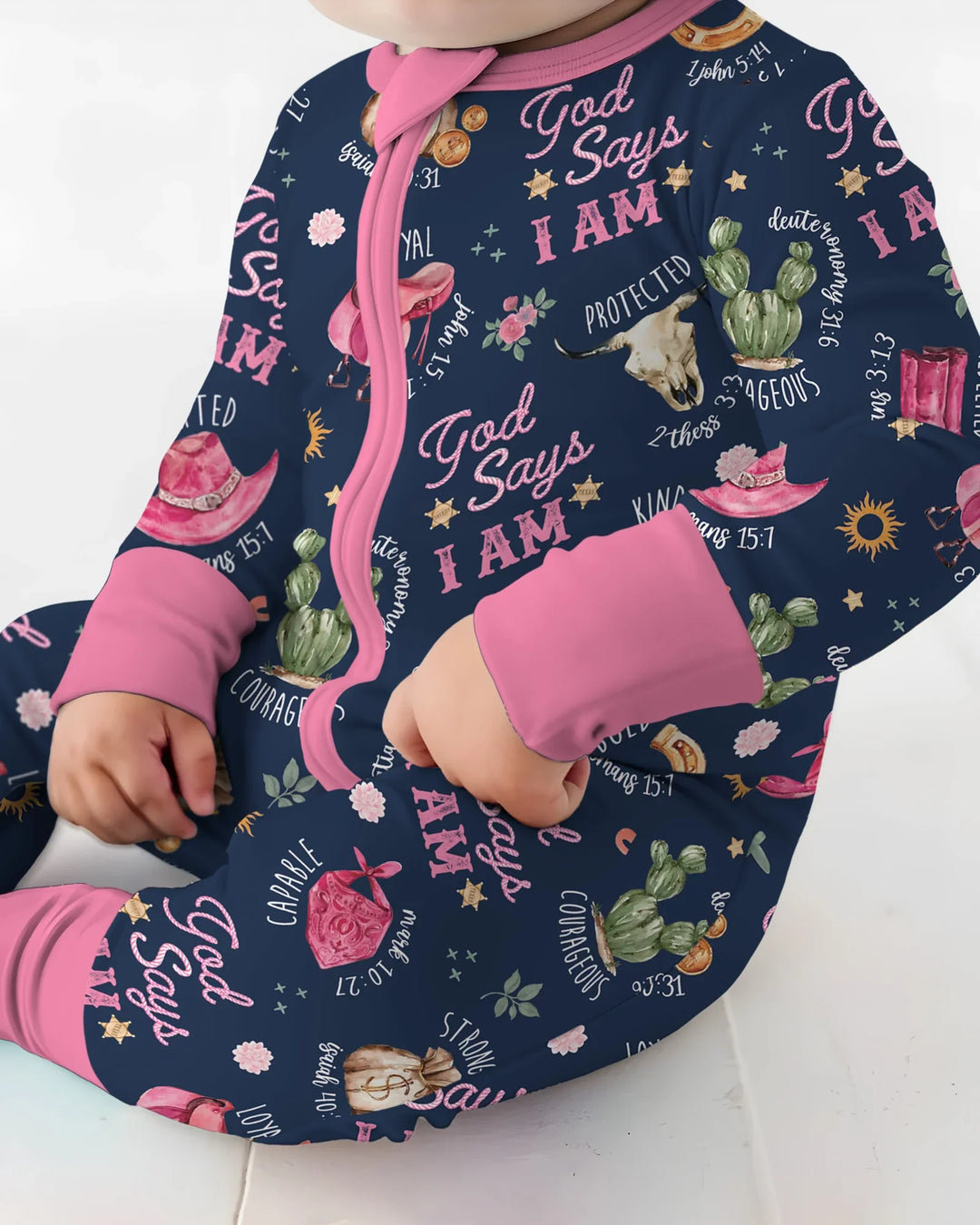 God Says I Am Western Faith Bamboo Convertible Zippy