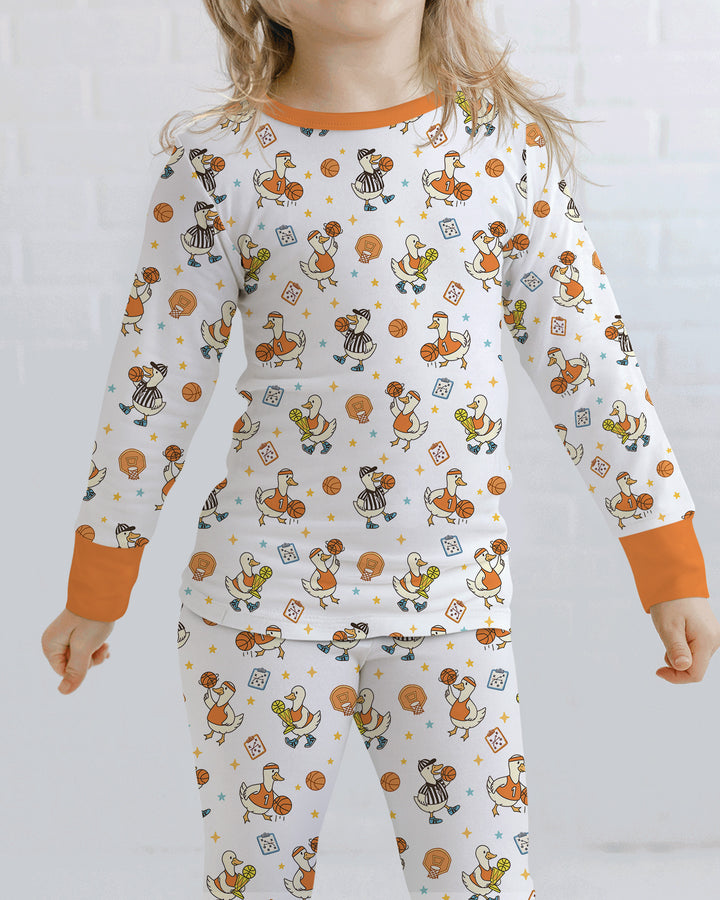 Template Bamboo Two Piece Long Sleeve Pyjamas Set