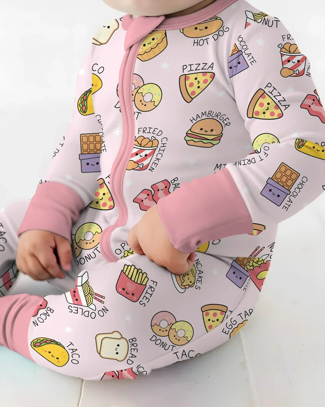 Kawaii Yummy Food Bamboo Convertible Zippy
