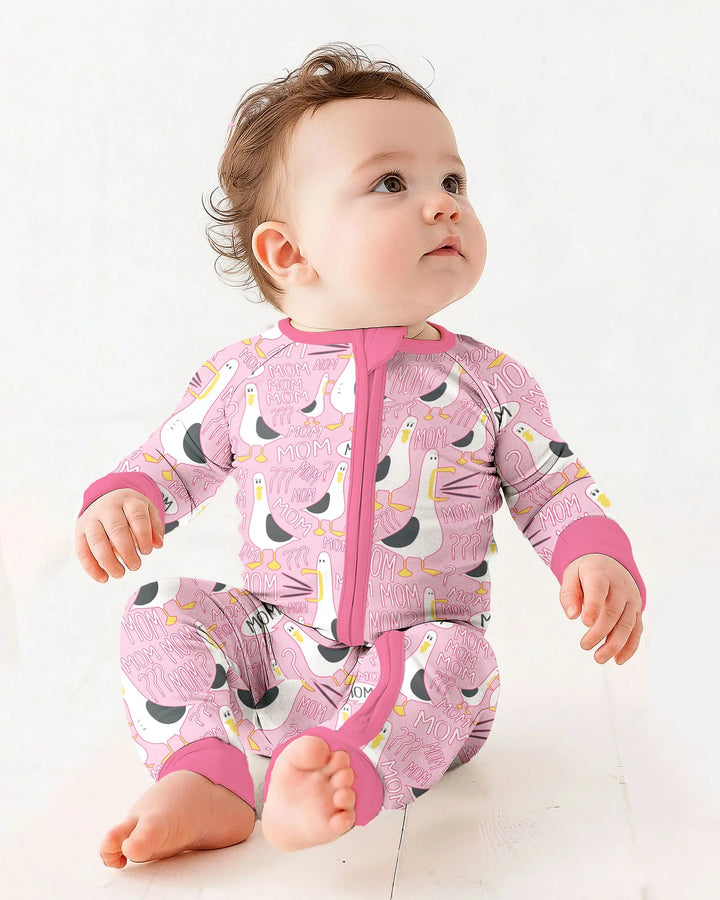 Funny Seagull MOM Convertible Zippy