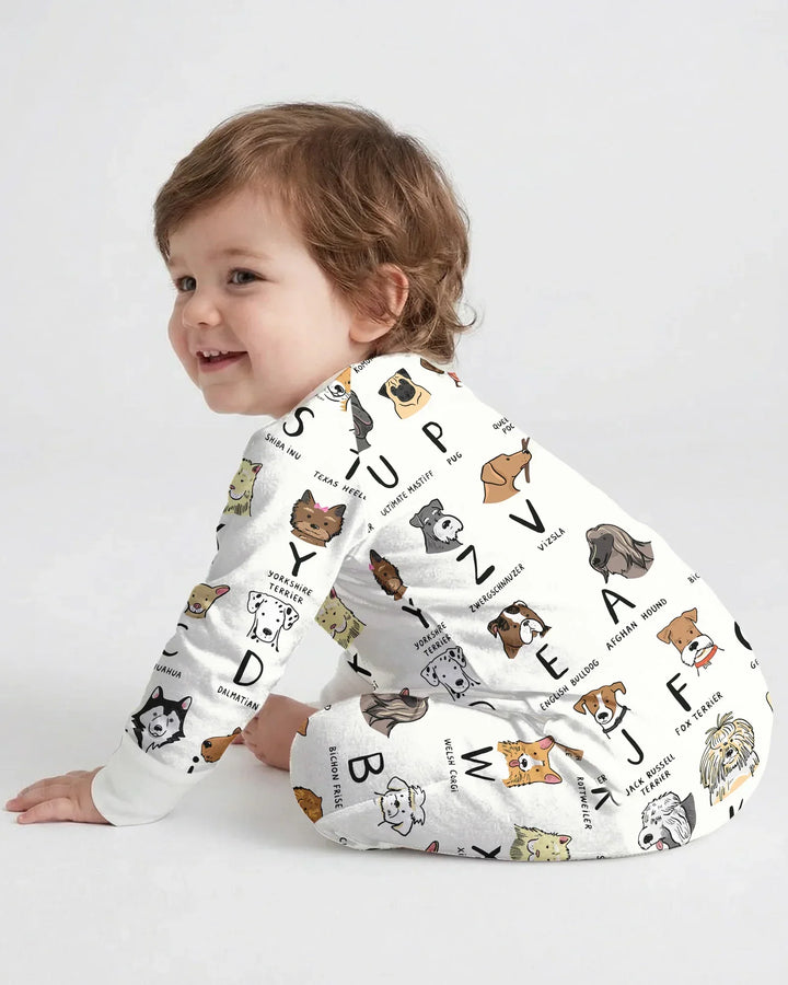 Funny Dogs Alphabet Bamboo Convertible Zippy
