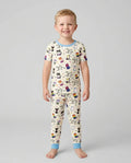 Loved & Safe Kitties Family Matching Bamboo Two Piece Short Sleeve Pajama Set