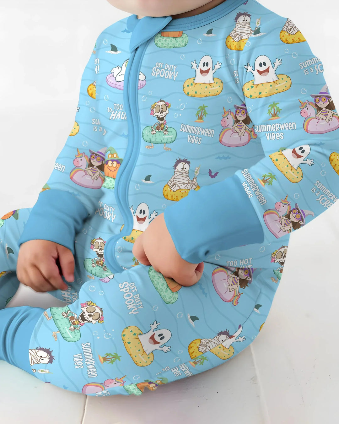 Summerween Cartoon Bamboo Convertible Zippy