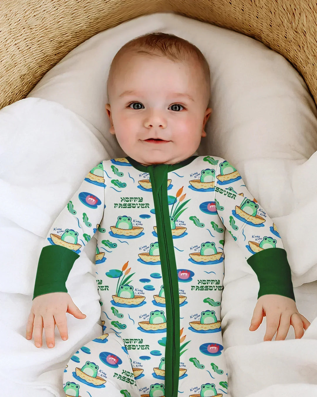 Hoppy Passover Family Matching Bamboo Convertible Zippy