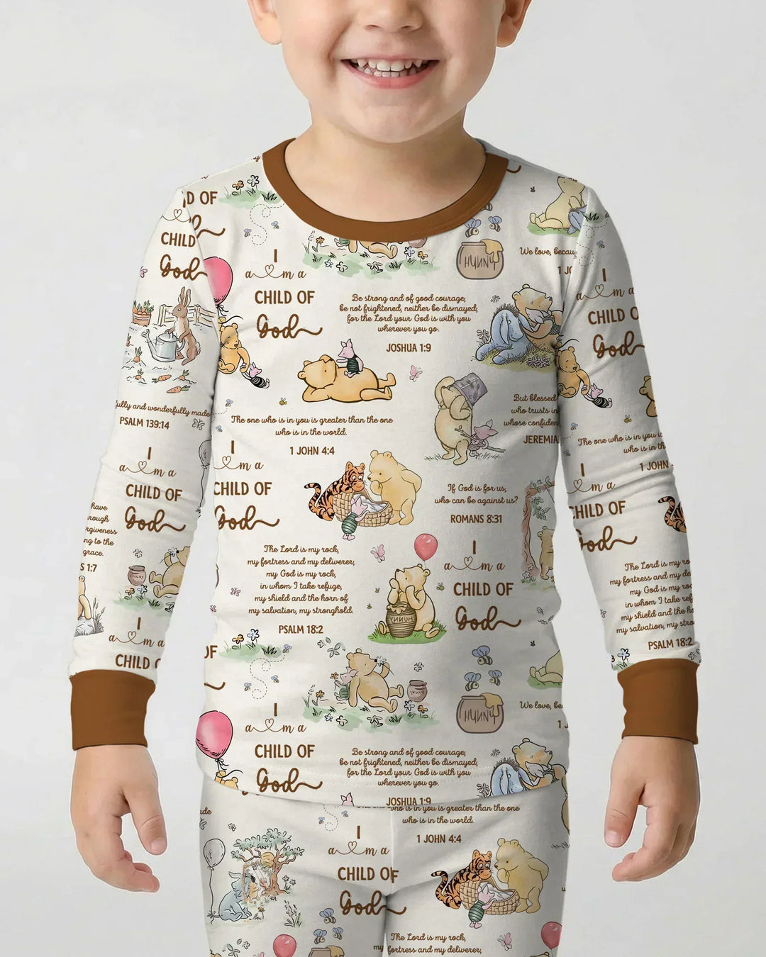 Child of God Whimsy Woodland Bamboo Two Piece Long Sleeve Pajama Set