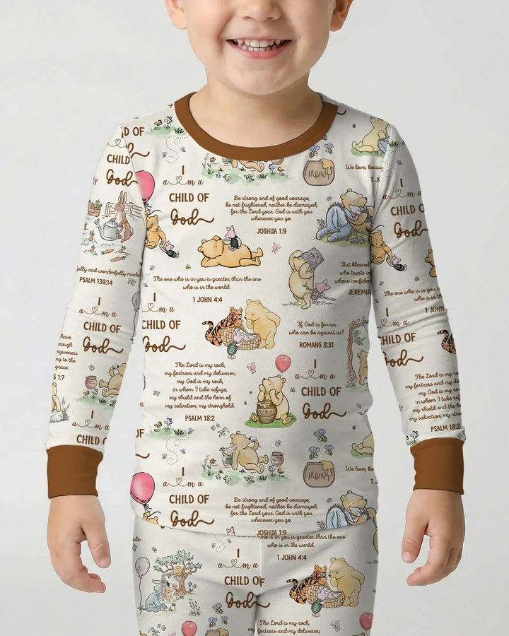 Child of God Whimsy Woodland Bamboo Two Piece Long Sleeve Pajama Set
