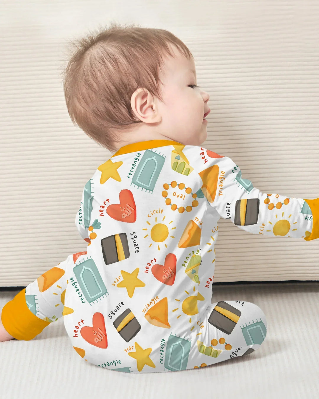Islamic Shapes Bamboo Convertible Zippy