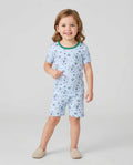 Love Makes Family Bamboo Two Piece Short Sleeve Shorts Pajama Set