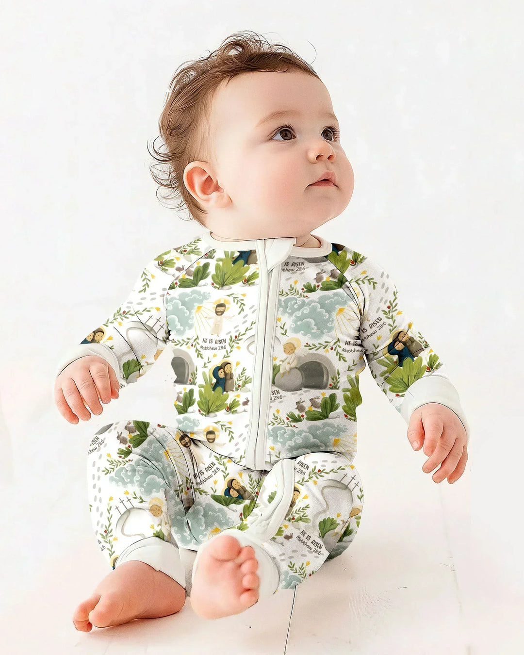 He Is Risen Bamboo Convertible Zippy