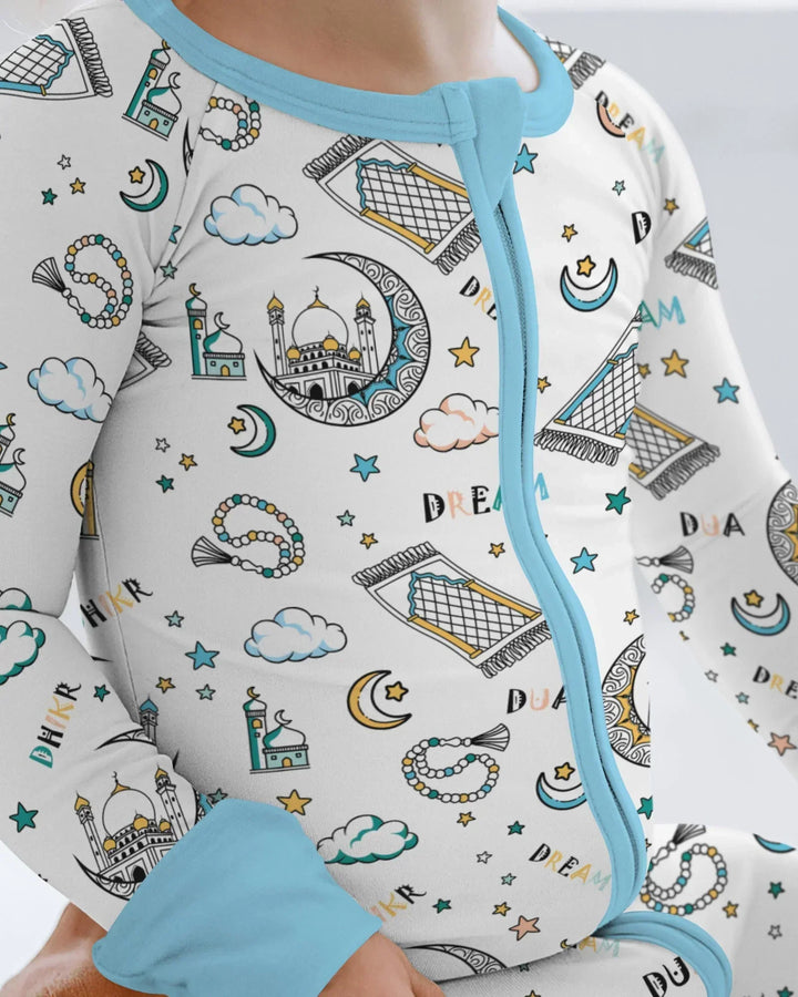 Dua, Dhikr, Dream Matching Family Bamboo Convertible Zippy