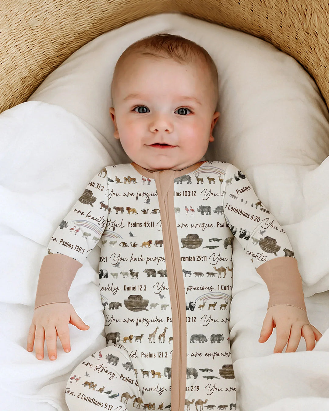 Biblical Noah's Ark Bamboo Convertible Zippy