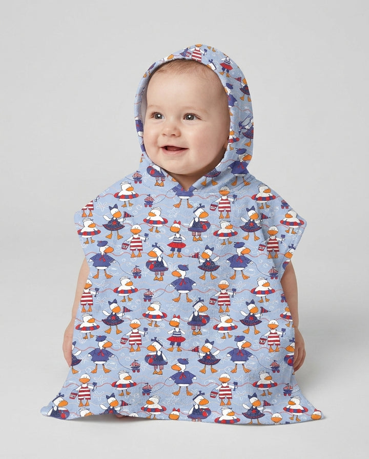 Freedom Floaties Family Matching Bamboo Swim Poncho