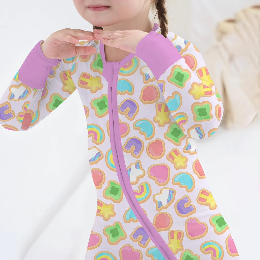 Lucky Marshmallow Cookies Bamboo Convertible Zippy