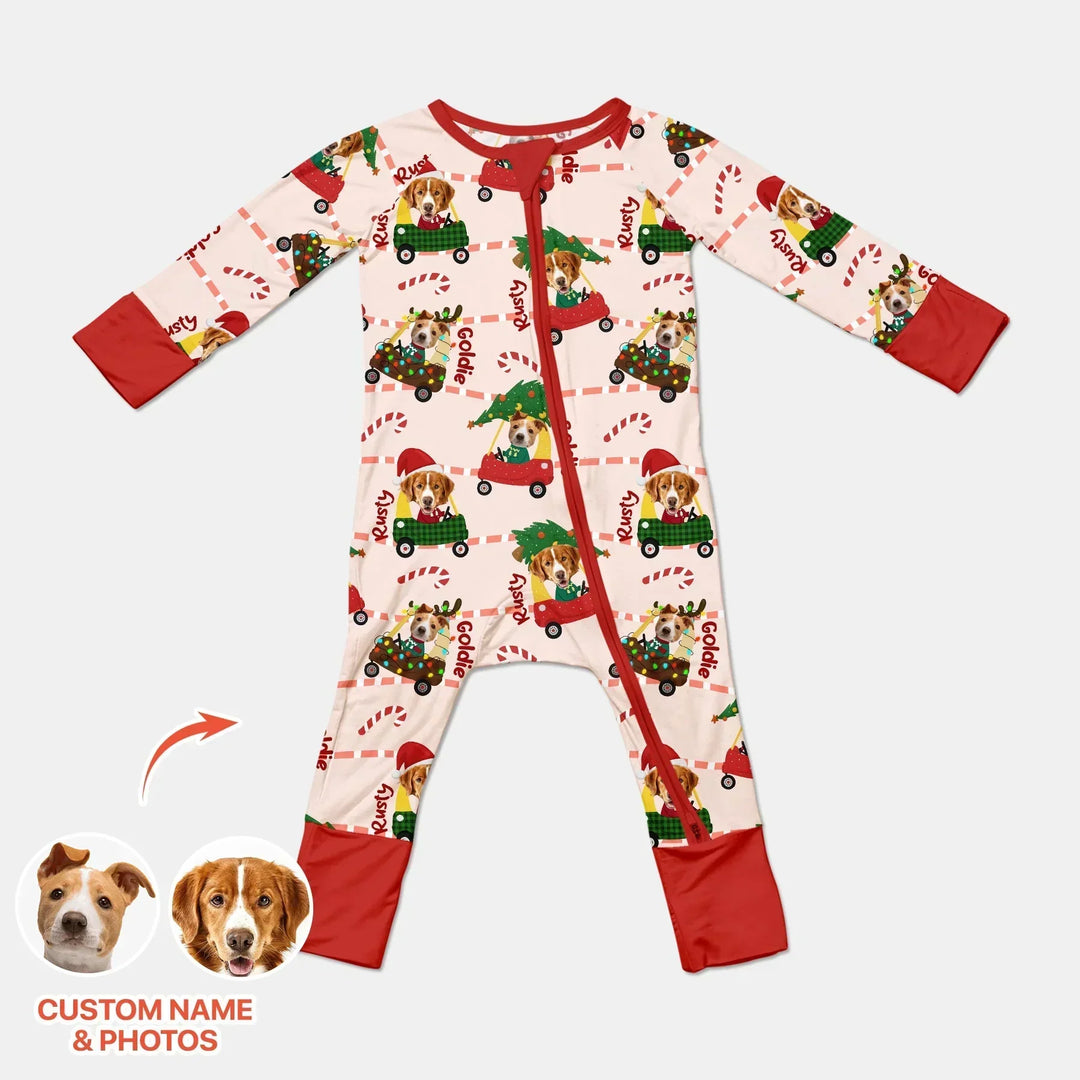 Custom Pet Photo Christmas Tikes Car Bamboo Convertible Zippy