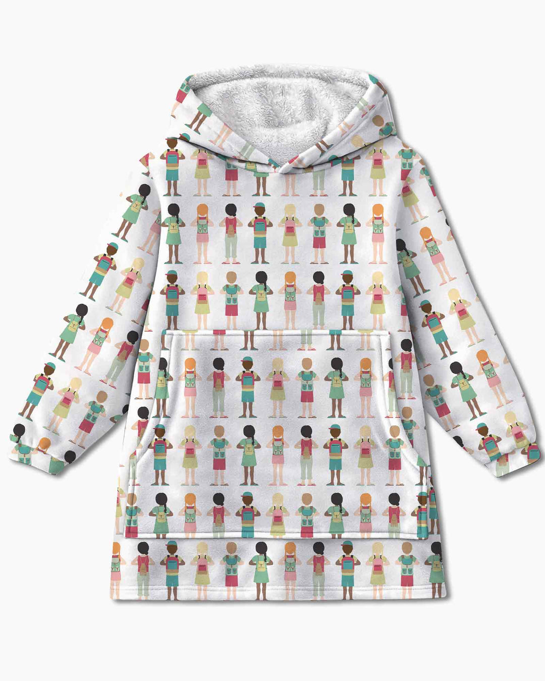 Little Friends Everywhere Bamboo Blanket Hoodie