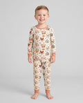 Template Bamboo Two Piece Long Sleeve Pyjamas Set