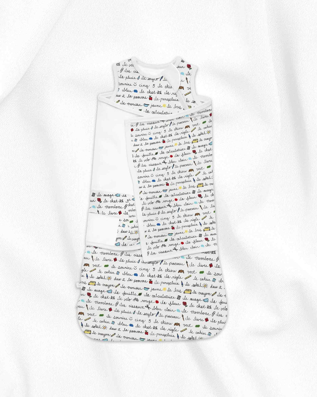 French Classroom Notes Bamboo Sleep Bag Swaddler