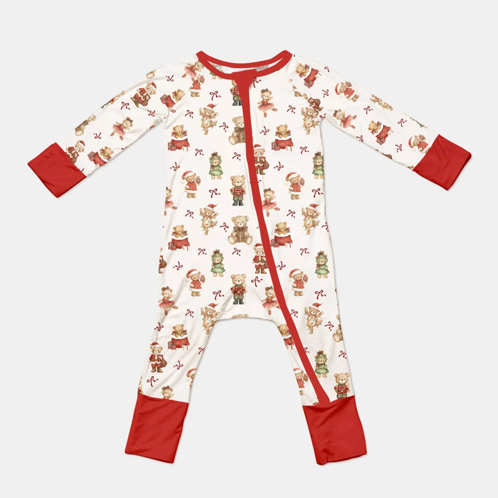 Christmas Teddy Bears Bamboo Convertible Zippy