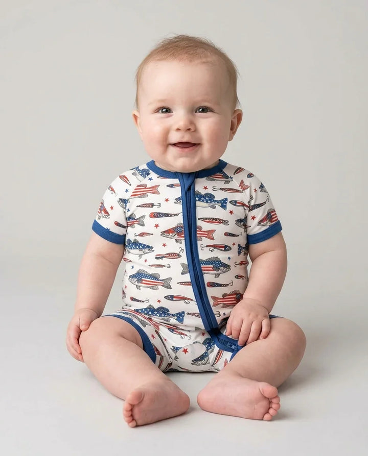 Hooked On Freedom Bamboo Shorty Zippy
