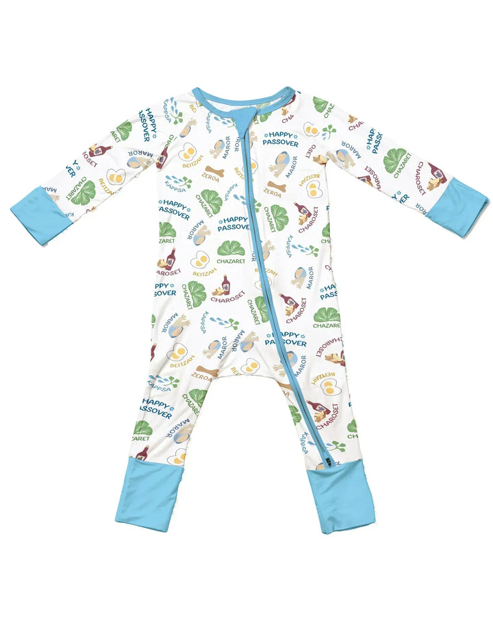 Happy Passover Matching Family Bamboo Convertible Zippy