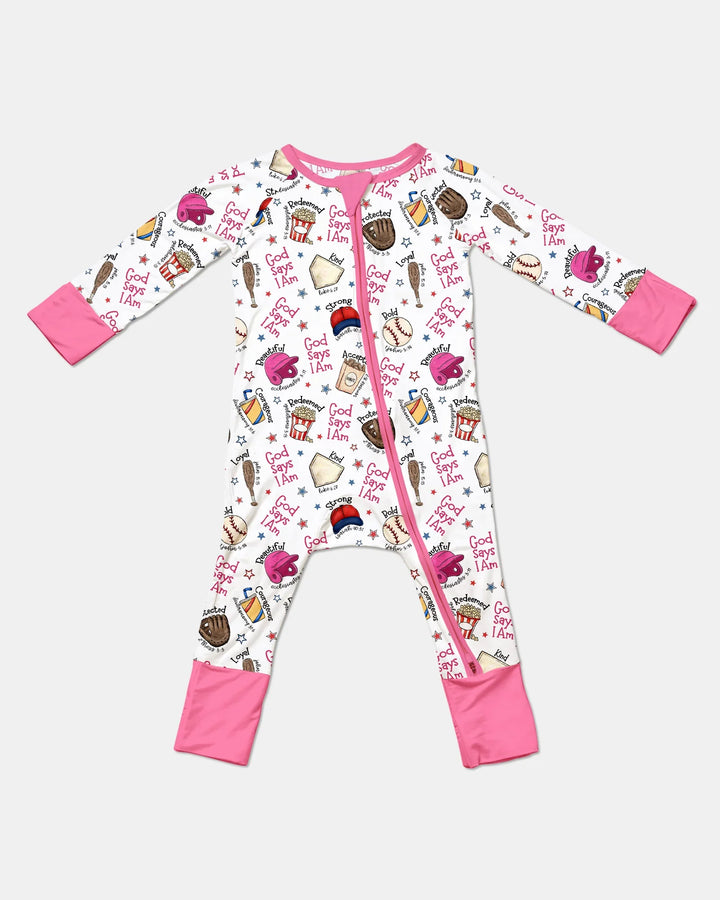 Christian Baseball Bamboo Convertible Zippy