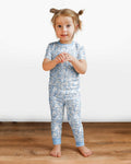 Ghostly Threads Bamboo Two Piece Short Sleeve Pajama Set