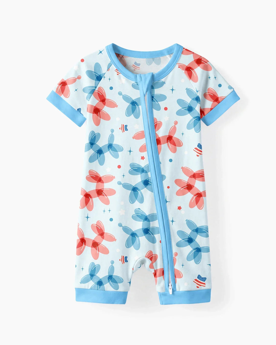 American Balloon Dog Party Bamboo Shorty Zippy
