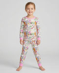 The Garden Cattery Mommy & Me Matching Bamboo Two Piece Long Sleeve Pajama Set