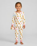 Breakfast Buddies Bamboo Two Piece Long Sleeve Pajama Set