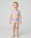 Template Bamboo Two Piece Short Sleeve Shorts Pyjamas Set