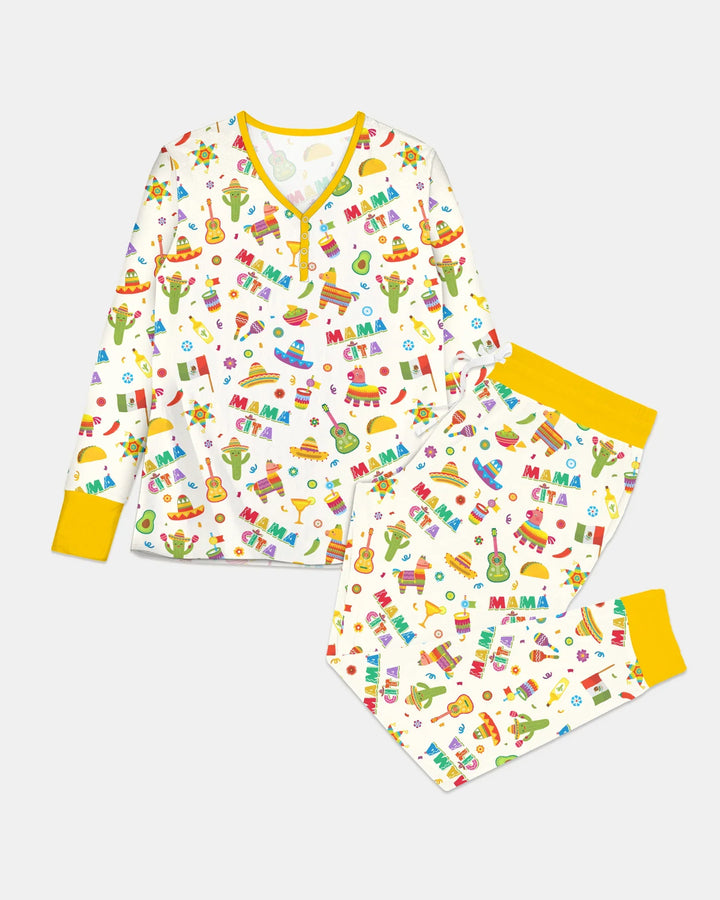 Cinco de Mayo Family Matching Bamboo Women Pajama Set