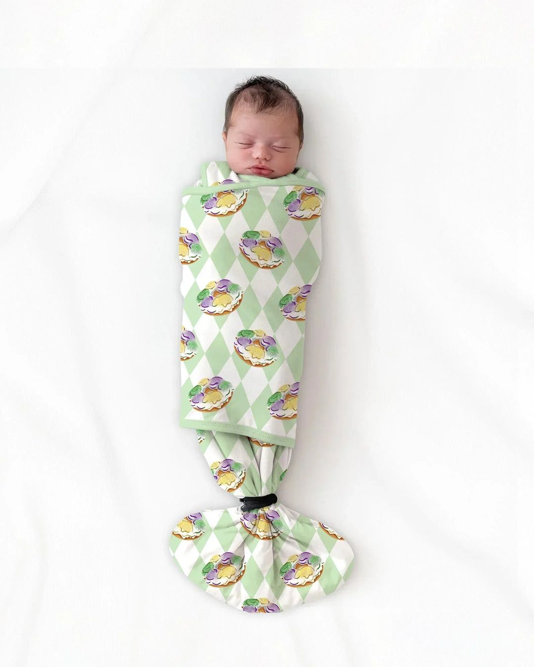 Mardi Gras Donut Bamboo Sleep Bag Swaddler