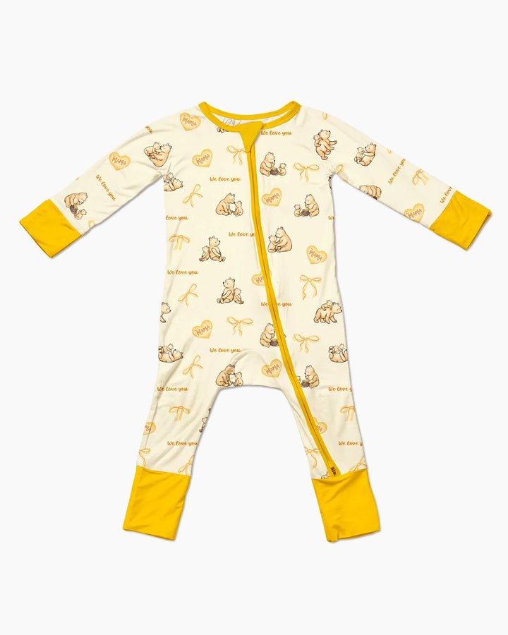 Sweat Yellow Mama Bear Convertible Zippy