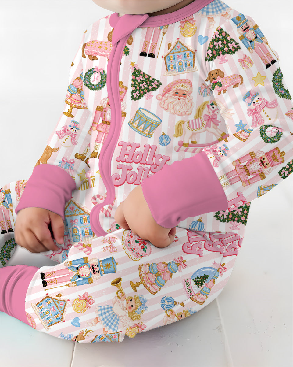 Preppy Christmas Bamboo Convertible Zippy