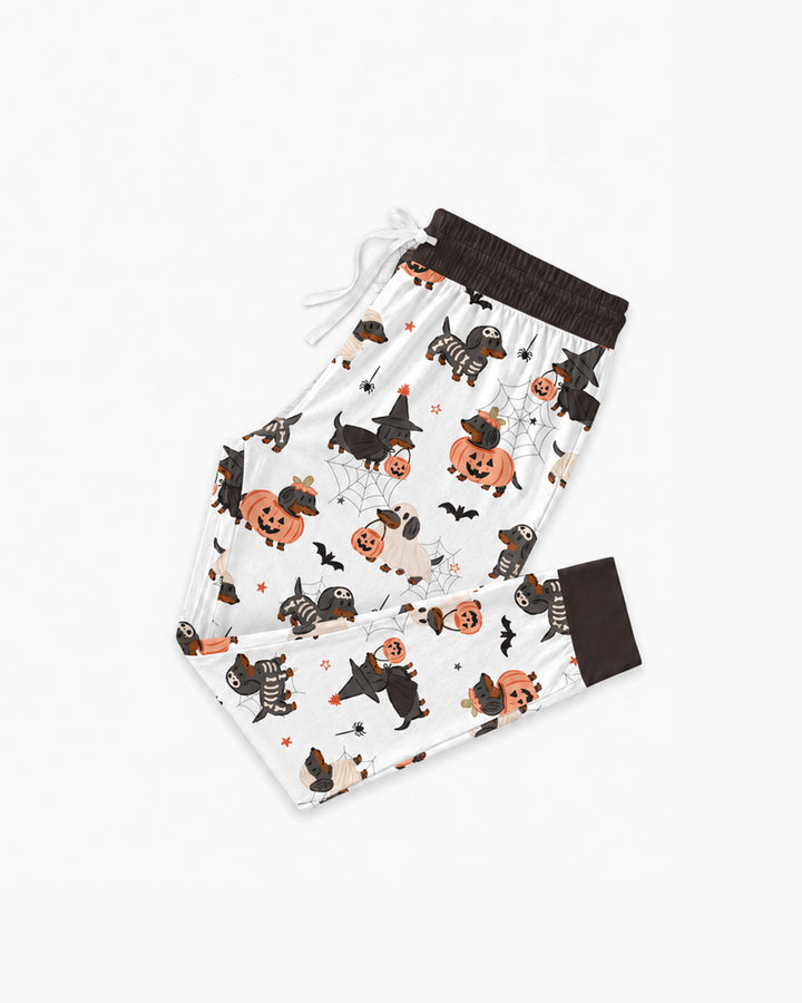 Howl-O-Weenie Dachshund Bamboo Women Pajama Set